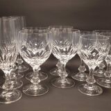 Service de verres en cristal – 12 pièces