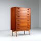 Commode Borge Mogensen en teck Soborg Mobelfabrik Danemark 1960