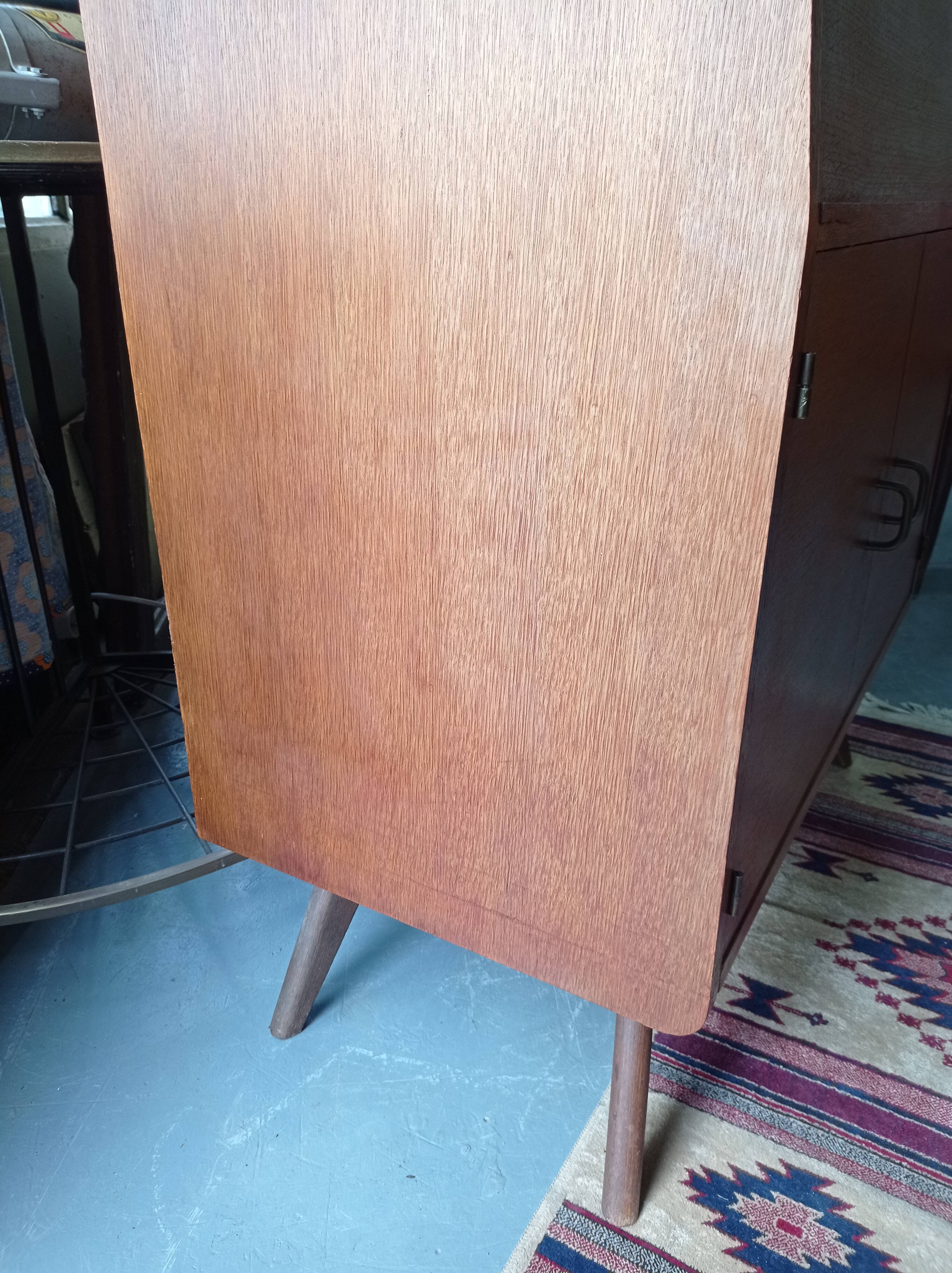 Teak secretary 60s