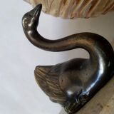 Lampe veilleuse art déco cygne