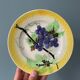 Series of 10 plates in slurry Orchies Moulin des Loups