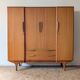 Teak wardrobe Tricoire & Vecchione 1960s