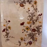 Serving dish, floral decoration, flutes, juice reservoir, English porcelain, Minton