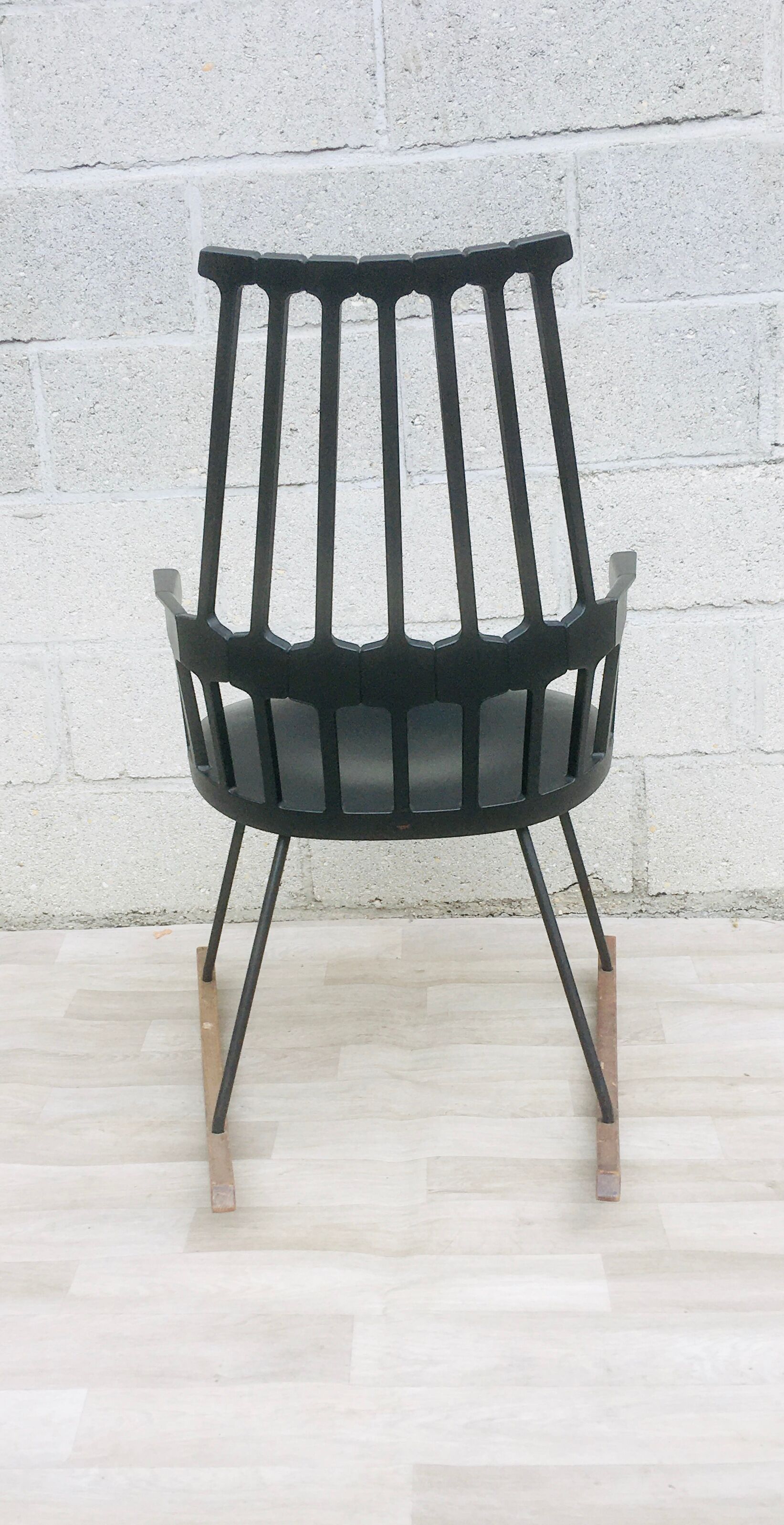 Rocking chair design Kartell Comback