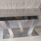 Aluminum coffee table