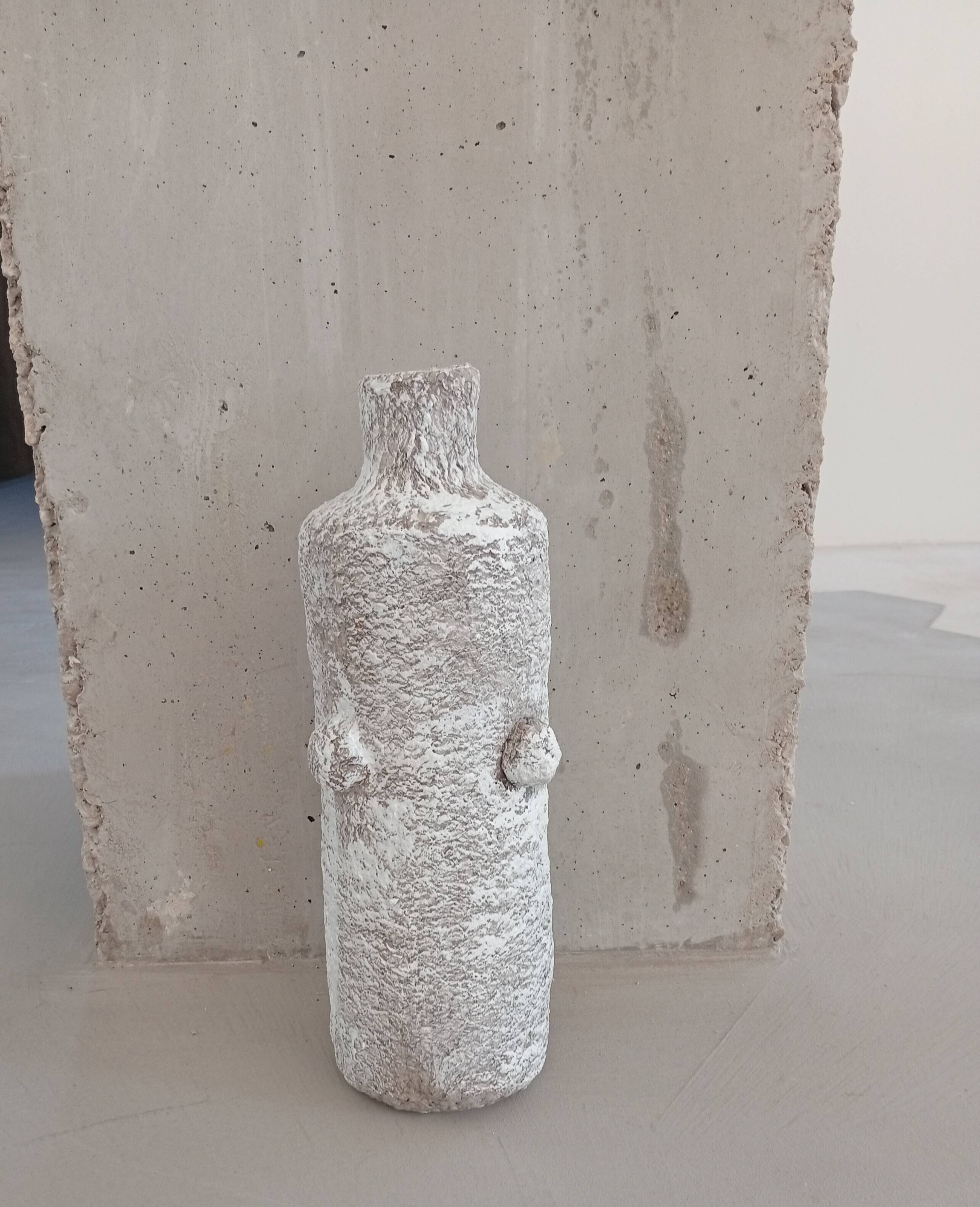 Vase sculptural esprit minéral Boho