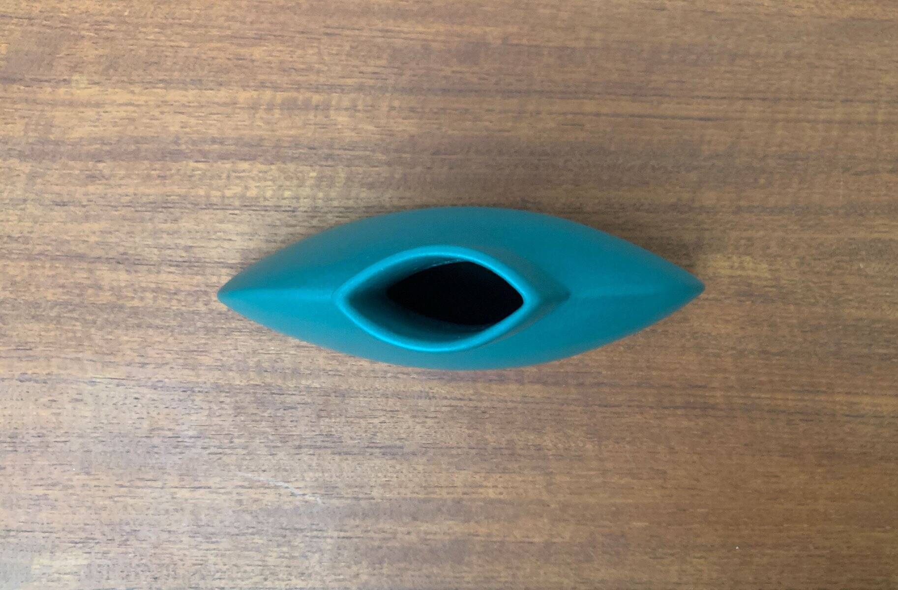 Postmodern ceramic vase by Amano, Germany.