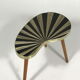Table d'appoint haricot 1950