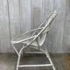 Fauteuil en rotin vintage