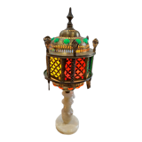 Lantern orientalist floor lamp