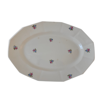 Plat ovale Digoin Sarreguemines