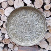 Old copper tray