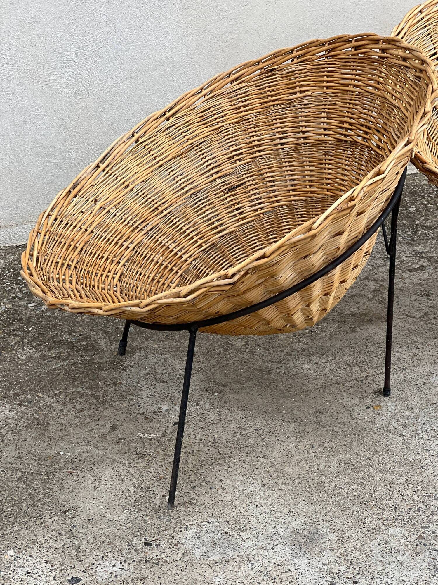 Paire de fauteuils édition originale C8 par Terence Coran pour 1954