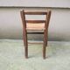 Antique wooden & cane children's chair