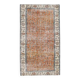 1970s Vintage Turkish Hand-Knotted Area Rug 110x200