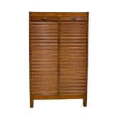 Armoire à stores moderniste, années 1930, Tchécoslovaquie
