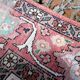 Tapis persan vintage en soie de Tabriz, fait main, 78 cm x 133 cm, années 1950 - 1C1150