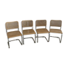 Série de 4 chaises Cesca B32