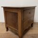Low walnut cabinet