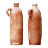 Set of two German stoneware bottles Herzoghthum Nassau Selters.