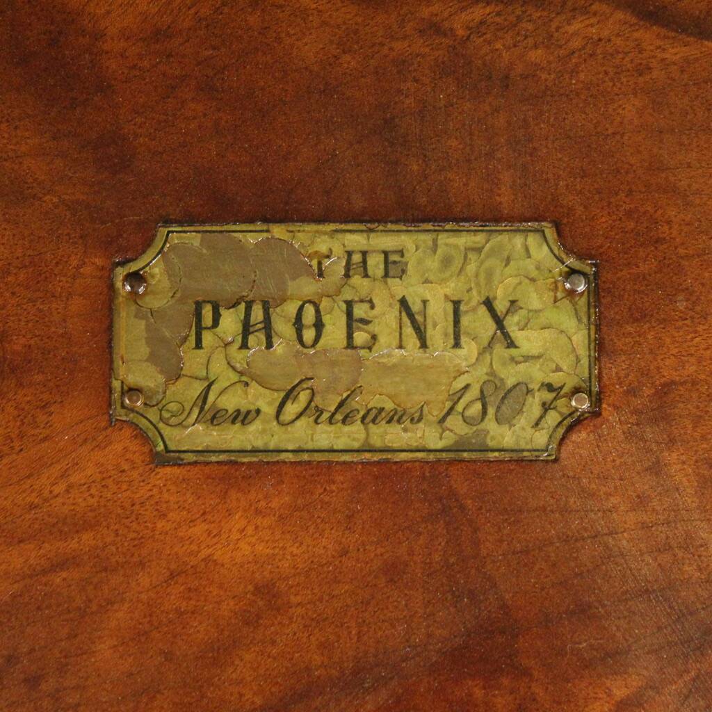 20th century English naval chest of drawers