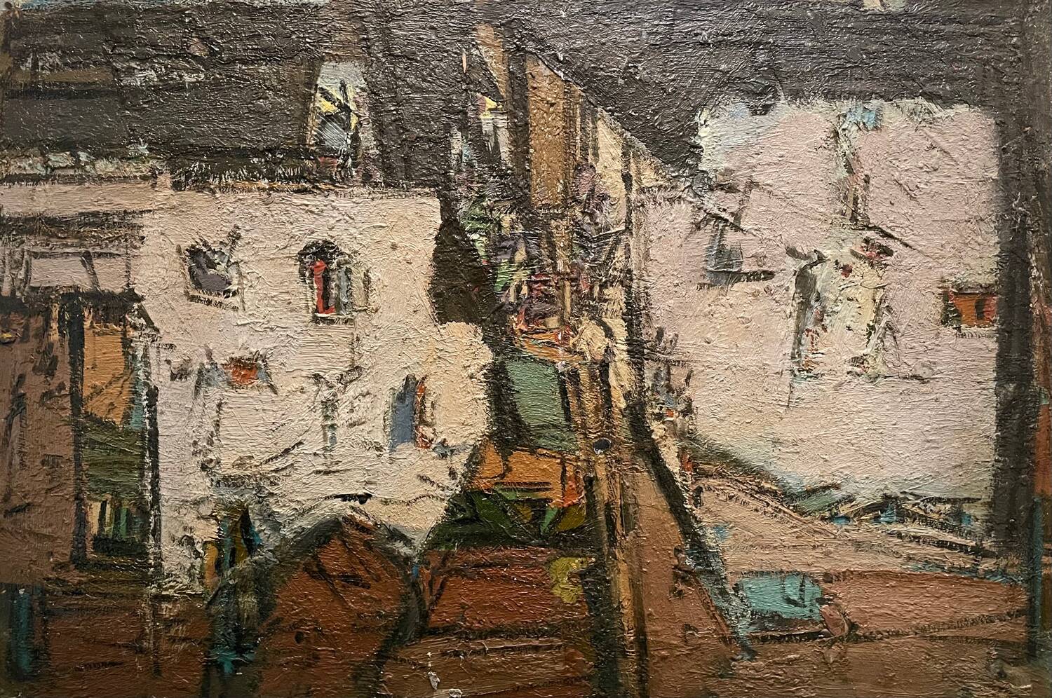 Abstract painting after the war 1967