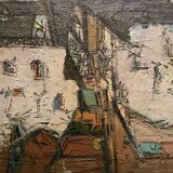 Tableau abstraction après guerre 1967