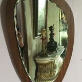 Asymmetric Scandinavian mirror 60 x 37 cm