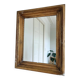 Antique giltwood wall mirror in gold