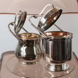 Ice bucket in Silver Plated, 70s, Macabo
