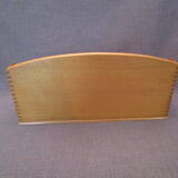 Old blond wood door-letters