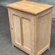 19th-century solid oak Parisian jam cabinet