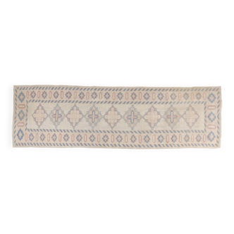 Oushak Handknotted Hallway Runner