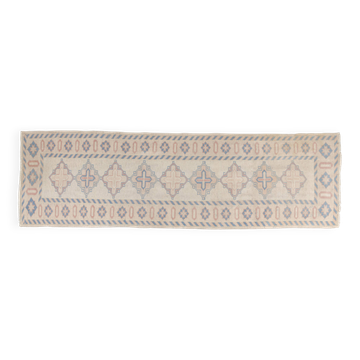 Oushak Handknotted Hallway Runner