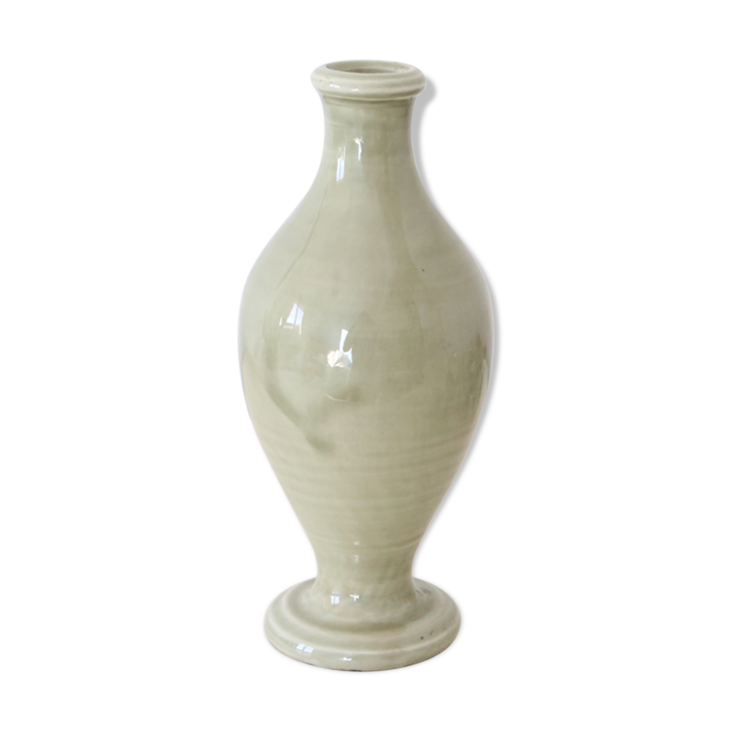 Selernes glazed ceramic soliflore / vase