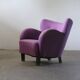 Danish 1930s Club Sofa, Style of Fritz Hansen & Flemming Lassen