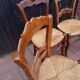4 mulched chairs