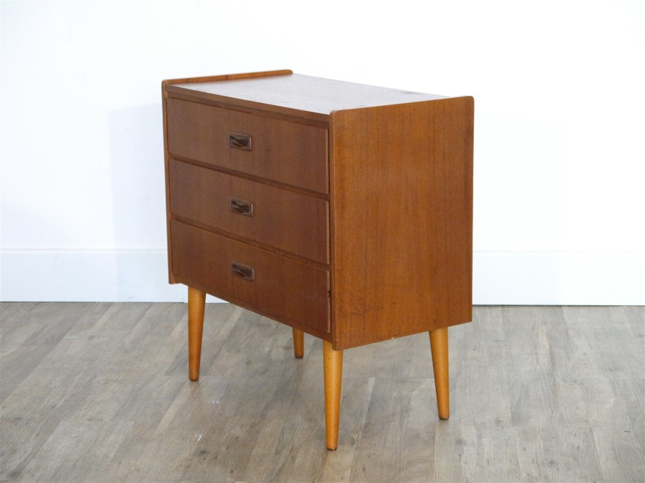 Scandinavian teak chest of drawers 1960