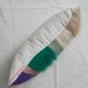 Wool weaving cushion