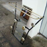 60/70 vintage wall coat holder