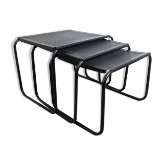 Tables gigognes vintage black metal