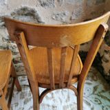 Duo of Bistro Chairs, Baumann