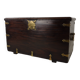 18th Century Dutch VOC Colonial Chest with Brass Mounts