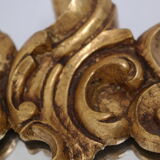 Miroir doré baroque