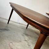 Table extensible en palissandre, conçue par J. Andersen, Danemark, années 1960