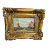 Carvers & Gilders England Oil Painting