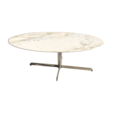 Oval marble table  1970