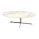 Oval marble table  1970