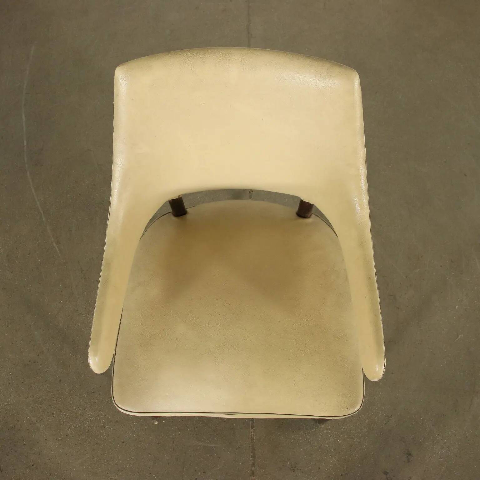 Chaise en bois Italie 1950s