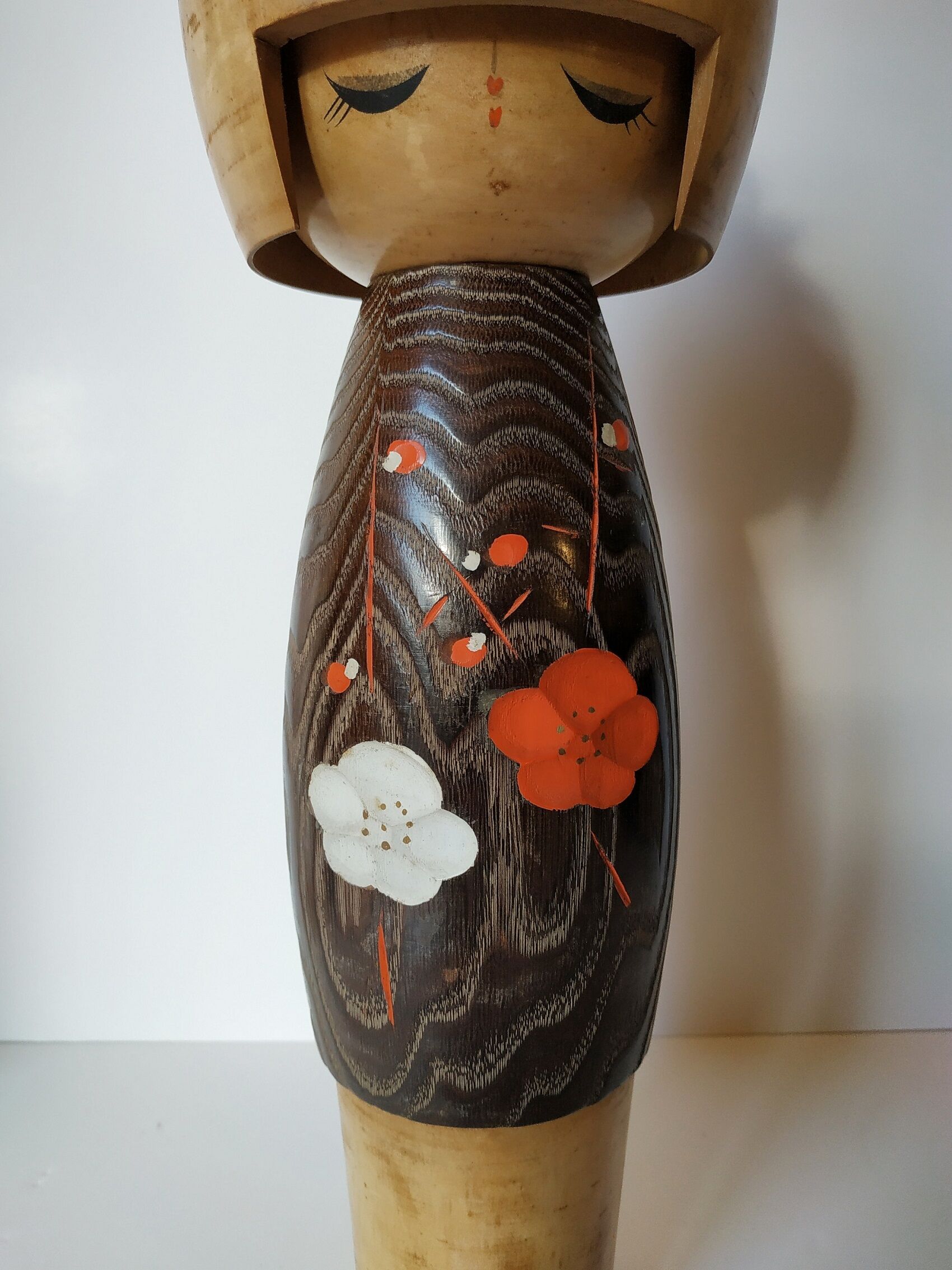 Great Kokeshi Doll, "LaTimide" by Okamoto Usaburo circa 1960-70 - Japan